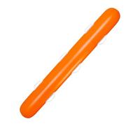 Folpus Churro de Piscina Inflable Flotador Tubo Accesorio Acuático con PVC Resistente y Superficie Suave Adecuado para Juegos Acuáticos Entrenamiento, Naranja