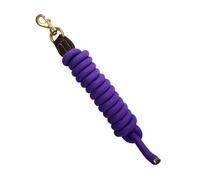 Folpus Cuerda de Larga para Entrenamiento de Caballos, rienda de Nailon de 98,43 Pulgadas, sujeta con, Ideal para exhibiciones, Caminatas, Púrpura