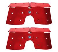 Folpus de Escalera de Loft de 2 Piezas Que Reemplaza La Pieza para Escalera de Pliegues, Bisagra Curva