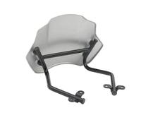 Folpus Deflector de Viento para Parabrisas de Motocicleta, modificación, fácil de Instalar, Parabrisas Profesional para Pure R Nine T, Plata