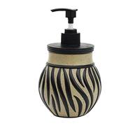Folpus Dispensador de Jabón Botella Recargable de Resina Portátil Dispensador para Loción Champú Apto para Baño Cocina Oficina Hogar 9.5cmx9.5cmx16.5cm