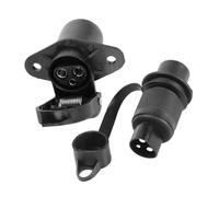 Folpus Enchufe para remolque y Tractor, conector de 12V, enchufe y toma