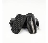 Folpus Espinilleras Fútbol con Diseño Ergonómico Fibra Carbono y Espuma EVA Alta nsidad Acuadas para Juegos