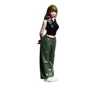 Folpus Figura en Miniatura a Escala 1:64, Figura en Miniatura, decoración pequeña Pintada, proyectos de Bricolaje pequeños, Modelo de utilería para, Mujer