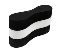 Folpus Flotador de Piernas Pull Buoy, Equipo de Flotación para Ejercicios de Verano, Tabla de Natación para Entrenamiento, Equipo de Piscina para Jóvenes, Ni, Blanco Negro
