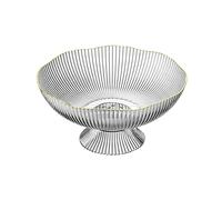 Folpus Frutero para mostrador de Cocina, frutero de Pedestal para encimera de Mesa, fruteros Decorativos, Blanco A