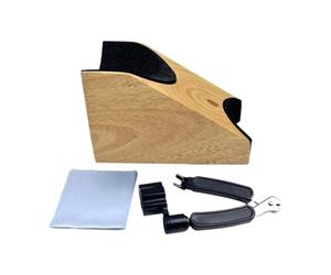 Folpus Guitar Bench Neck Support Pillow Soporte de Escritorio Elegante para Violín de Bajo Ukulele