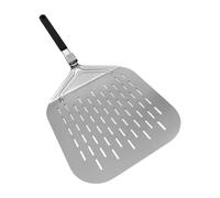 Folpus Herramienta multifuncional para hornear en la cocina con mango plegable, pala para pizza, pala para pizza para pasteles