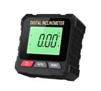 Folpus Inclinómetro digital, pantalla retroiluminada, medidor de ángulo de digital portátil de rendimiento, para construcción