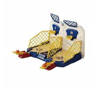 Folpus Juego de Baloncesto Infantil Mesa Electrónica con Dobles Marcador Digital Efectos Musicales y Luminosos Adecuado para, Máquina De Baloncesto Doble