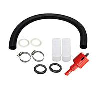 Folpus Kit de de Desbordamiento para Barril de Lluvia, Ligero Y Portátil, para Recolección de Agua, Ideal para Patio, Jardín Y Actividades Al Aire L, tal como se describe, 3,2 cm con forma cónica