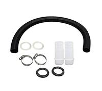 Folpus Kit de de Desbordamiento para Barril de Lluvia, Ligero Y Portátil, para Recolección de Agua, Ideal para Patio, Jardín Y Actividades Al Aire L, tal como se describe, 3,2 cm sin conicidad