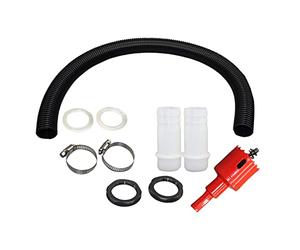 Folpus Kit de de Desbordamiento para Barril de Lluvia, Ligero Y Portátil, para Recolección de Agua, Ideal para Patio, Jardín Y Actividades Al Aire L, tal como se describe, 3,2 cm con forma cónica