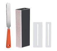 Folpus Kit de herramientas de mantenimiento y reparación de guitarras, accesorios para de luthier para coronar de guitarra, kits de nivelación