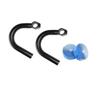 Folpus Manillar de Bicicleta, Barra de Tornillo de Banco Resistente Y Cómoda, Barra de Soporte de ángulo Externo, Aleación de Aluminio, Par, Cinta de Manillar Azul