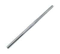 Folpus Manillar de Bicicleta de Carretera, Barra Plana, Profesional, fácil de Instalar, Manillar de Bicicleta Resistente, aleación de Aluminio para Montar en, Plata 50cm