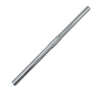 Folpus Manillar de Bicicleta de Carretera, Barra Plana, Profesional, fácil de Instalar, Manillar de Bicicleta Resistente, aleación de Aluminio para Montar en, Plata 42cm