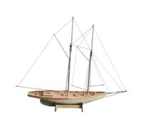 Folpus Maqueta para a Escala 1:87. Colección construcción Artesanal. Embarcación sin terminar. Decoración DIY. Rompecabezas 3D.