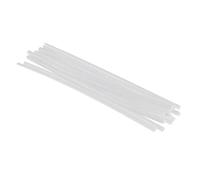 Folpus Materiales para Atar Moscas de Pesca con Mosca - 12 Cuerpos Cilíndricos de Espuma EVA de 16 Cm para, Blanco