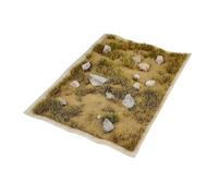 Folpus Mechones de Hierba, Modelo de vegetación Artificial, Grupos de Hierba de simulación arrancados a Mano para Manualidades ferroviarias de Bricolaje en, Amarillo Invierno