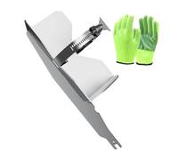 Folpus Mezclador de pintura para recipientes de 2 a 4 pulgadas, soporte para latas y guantes incluidos