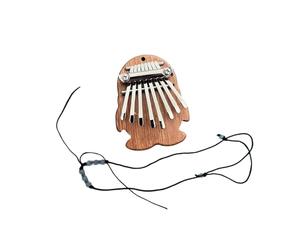 Folpus Mini Calimba de Madera de 8 Teclas, Mbira, Piano de Dedos Profesional para Principiantes Amantes de Música