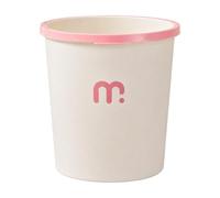 Folpus Papelera Cilíndrica 20 Litros Versátil Papelera Compacta Plástico Compacto Cesto con Base Redonada para Hogar, Cocina, Dormitorio,