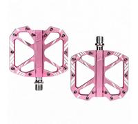 Folpus Pedal Bicicleta Aleación Aluminio Mecanizado con Ejes 9/16 Pulgadas y Rodamientos DU para Montaña y