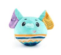 Folpus Pelota Interactiva de Peluche para Niños Peluche Bola Juguete Sensorial Esfera Suave con Bordados Táctiles Adecuada para Juego en Interiores de, 11.5 12.5 12.5 Cm, Style to 2