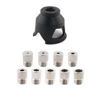 Folpus Perforadora de posicionamiento, perforadora vertical, guía de broca para espiga portátil, accesorios, localizador de brocas para agujeros rectos de, Negro