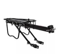Folpus Portaequipaje Soporte Portabultos Portabicicletas Aluminio Aleación Universal con Reflector Trasero Fácil Instalación Compatible Bicicleta Adecuado Pa
