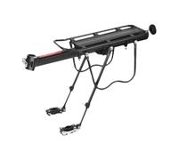 Folpus Portaequipajes Bicicleta Soporte Trasero Portabultos Portacargas Estante Aluminio con Cordón Elástico Adecuado para Ciclistas
