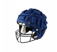 Folpus Protector Casco Deportivo Cubierta de Silicona Amortiguación Flexible Antideslizante Protector de Golpes Ajustable Adecuado para Uso de Jugadores Sesiones de Práctica , Azul