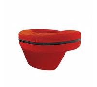 Folpus Protector de Cuello Infantil Estabilizador Cervical Espuma Compacta Diseño Ligero Malla Transpirable Correa Firme para Niños Adecuado para Deportes de Alta Velocidad y Karting , Rojo , Niño