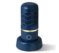 Folpus Purificador de Limpiador Lavador Desinfectador Esterilizador con Cuerpo de y Electrodos de Titanio Batería Recargable 2400 Base Compacta Adecuado para, Azul