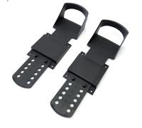 Folpus Reposapiés para Máquina de Pedal Ajustable Soporte de Pie Placa de Recambio Función Estable Renovación Adecuado para Entrenamiento Hogar Gimnasio