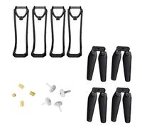 Folpus Repuestos para cuadricópteros Plegables, hélices, Protector y Engranaje, Accesorios robustos para Drones remotos.