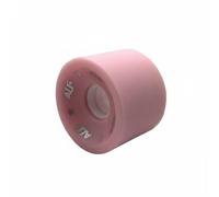 Folpus Rueda de Skateboard Diseñada con Ancho Textura Mate Durometro 80A y Material PU de Apta para Danzar en Longboard Paseos y Deslizamiento, Rosa Claro