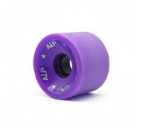 Folpus Rueda de Skateboard Diseñada con Ancho Textura Mate Durometro 80A y Material PU de Apta para Danzar en Longboard Paseos y Deslizamiento, Morado