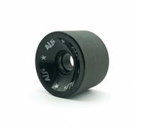 Folpus Rueda de Skateboard Diseñada con Ancho Textura Mate Durometro 80A y Material PU de Apta para Danzar en Longboard Paseos y Deslizamiento, Negro