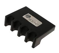 Folpus Soporte//Apoyo Portátil para Tacos de Billar/Pool - 3 O 4 Posiciones, Negro, Pool Cues