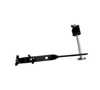 Folpus Soporte de montaje de abrazadera de cencerro con brazo, soporte para instrumentos musicales, soporte de percusión para pandereta de cencerro, color, Porta Platillos