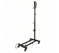 Folpus Soporte de Reparación de Bicicleta Soporte Vertical Aparcamiento Estante Rodante Bastidor Ajustable con Compatibilidad para Ruta Montaña Nieve
