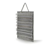 Folpus Soporte para Cinturones de Artes Marciales Colgador Mural para Taekwondo y con Bolsillos y Base de Fieltro y Muestra Progresos del Alumnado Adecuado, Light Gray