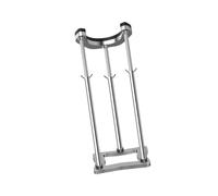 Folpus Soporte para fregadero bajo encimera, resistente, portátil, ligero, fácil de instalar, estable, antideslizante, ajuste de 4,72 pulgadas, Ajuste de 36 Cm a 46