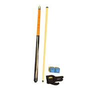 Folpus Tacos de Billar de Salto y quiebre de 14 mm, de Madera, ergonómicos, Profesionales, para Principiantes, para Deportes de Snooker, Style a