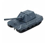 Folpus Tanque Escala 1 72 Modelo Militar Miniatura de Colección Réplica Histórica Vehículo para Exhibir Aleación de Fundición Adecuado para Vitrina Estudio, E100-Torreta Krupp