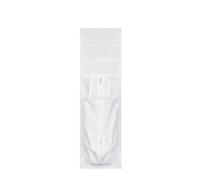 Folpus Tela de Sellado para Aire Acondicionado Portátil Barrera para Climatizador Panel Textil Lona con Cremallera y Montaje Sencillo Aire Frío Poliéster Adecuada para Ventanas y Puertas, 4 Metros