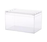 Folpus Terrario para Reptiles, Caja de cría, contenedor para eclosión, Jaula para hábitat de Animales, Jaula para Tortugas y cangrejos ermitaños.