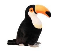 Folpus Tucán de Peluche de 11.81 Pulgadas, Ideal para Decorar dormitorios, educación temprana, Regalos de cumpleaños, Adolescentes y familias.